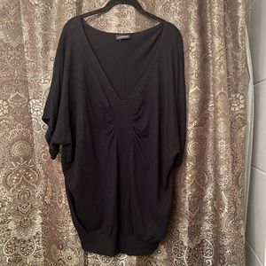 Lane Bryant black plus sized sweater top